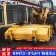 Large construction site cleaning truck, forklift type road cleaning machine, closed driving type sweeping machine, stable