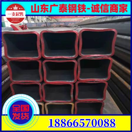 Customized manufacturer of Q355D non-standard seamless square rectangular pipe, large diameter thick walled square steel pipe, 100 * 100 square pipe