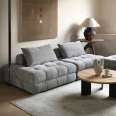 Italian minimalist retro solitude Dutch TIGMA/OTIS modular combination fabric sofa milk white single person furniture