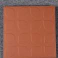 Absorbent brick, red floor tile, construction site, courtyard, red cylinder tile, flat floor tile