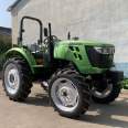 Wholesale of agricultural four wheeled tractors with high flower tires for paddy fields