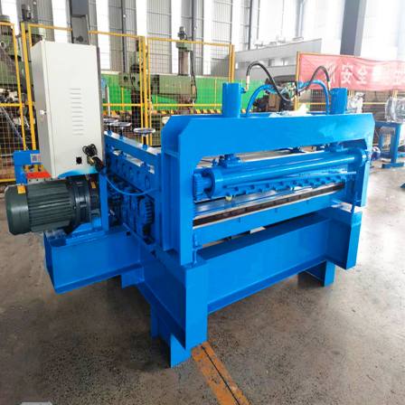 Fully automatic leveling and slitting machine, galvanized color steel plate punching and shearing integrated machine