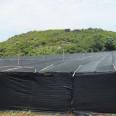 Black knitted sunshade mesh, flat wire, round wire, aluminum foil, greenhouse, agricultural shading, heat insulation, and durability