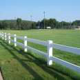 PVC Racecourse Fence Ranch Isolation Fence Farm Track Fence Equestrian Cattle Farm American Fence