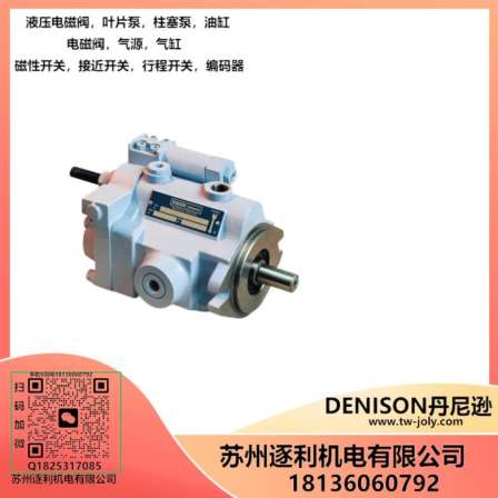 Denison vane pump T6C T6D T6E Parker dual high pressure oil pump T6CC/DC/ED/EC hydraulic pump core