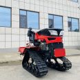 Crawler type field management machine with 35 horsepower, ditch opening, fertilization, backfilling, and weeding all-in-one machine