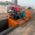 Farmland canal forming machine pouring concrete side ditch sliding form machine source factory support customization