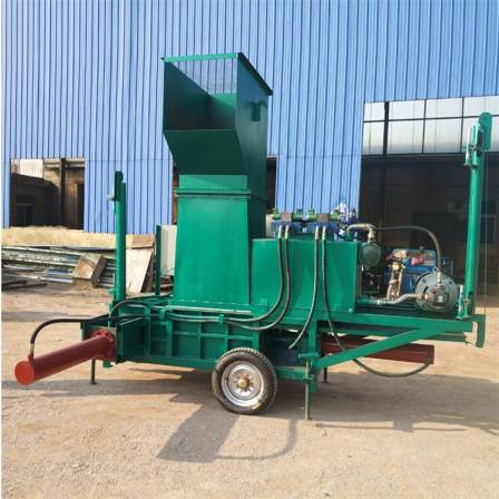 Agricultural pickup and bundling machine, green storage grass material packaging and coating machine, straw crushing and pressing machine