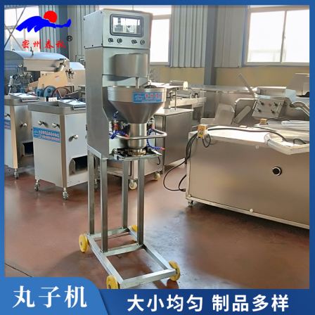 Spring and Autumn Machinery Stainless steel frequency conversion Rice-meat dumplings molding machine Fish balls Shrimp balls Stirring extruder Round balls are well formed
