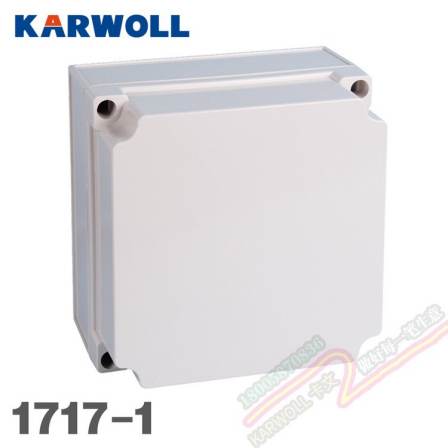175 * 175 * 100mm European waterproof junction box ABS/PC material three proof IP67 waterproof box AG-1717-1