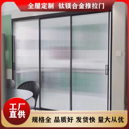 Narrow swing door series kitchen balcony oil sand glass door with multiple specifications available