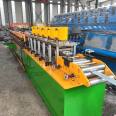 Color steel forming 600 type large square plate buckle machine equipment fully automatic fence plate forming machine