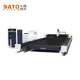 15000W large laser cutting machine, single table open type large format thick plate cutting tool