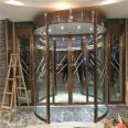 Sean manufacturer customized stainless steel glass Revolving door office building shopping mall hotel lobby glass door