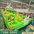 Tongcai Outdoor Rabbit Inflatable Slide Plaza Shopping Mall Large Inflatable Castle Children's Trampoline