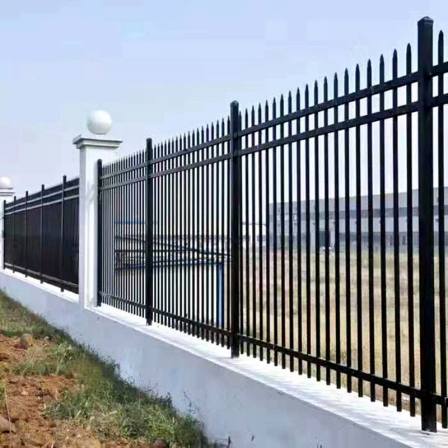 Zinc steel guardrail, fence, fence, outdoor villa, factory yard, isolation and protection fence, community iron fence