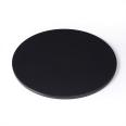 Crispy bottom pizza baking pan black glazed pizza oven slate outdoor camping barbecue Cordierite baking slate