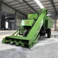 25 horsepower small cow manure cleaning truck, fully automatic manure cleaning truck, livestock manure cleaning machine