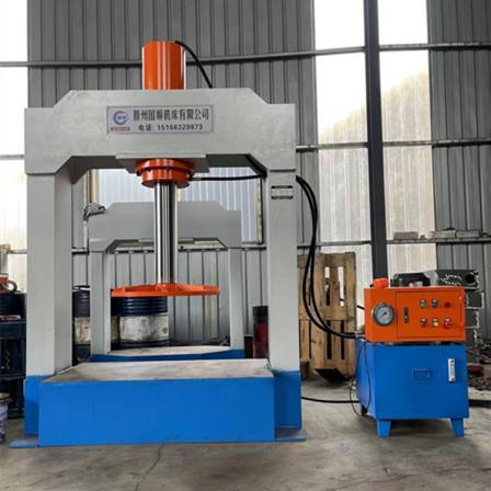 Supply of 100 tons of vehicle mounted tire press, solid tire disassembly and assembly machine, gantry hydraulic press