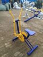 Yuekang Supply Outdoor Park Square Path Fitness Equipment Linkage Fitness Bike Activity Center Fitness Equipment