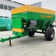 Black soil protection spreader Alkali soil manure spreader farm wet chicken manure spreader high horsepower manure spreader