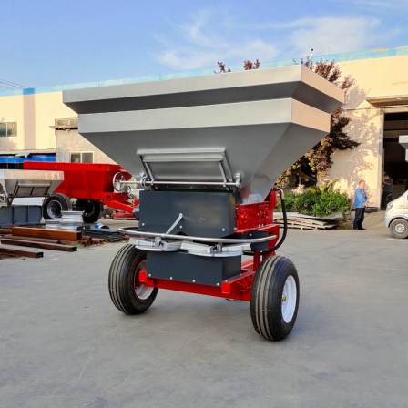 Backpack type double disc manure lifting machine Manure for terraced hills manure spreader stainless steel spreader