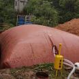 Cattle breeding biogas tank Farm fermentation tank Hongshuo environmental protection anti-aging red mud film small red mud soft biogas bag