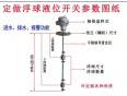 Thunder Magnetic UQK Top Mounted Magnetic Float Level Gauge Viscous Liquid Stainless Steel Lining PTFE Material High Temperature and Explosion Proof