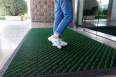 Outdoor splicing foot mat, doormat, hallway plastic mat, three-in-one hollowed out anti-skid and dust removal floor mat for entrance and exit