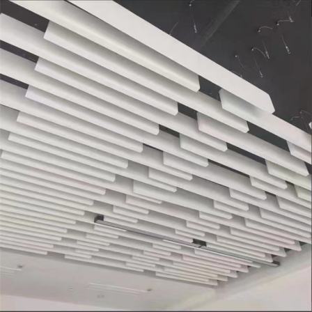 Xiaoheng fiberglass sound-absorbing pendant suspension sound-absorbing body suspended ceiling square through sound-absorbing board with light weight, noise reduction, and fire prevention