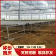 Hangdi greenhouse vegetable seedling rack, galvanized wire mesh mobile seedbed, flower seedbed