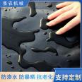 Waterproof Geotextile and anti-aging of composite geomembrane reservoir in black film landfill