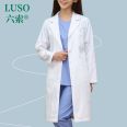 White coat, long sleeve, autumn and winter Nurse uniform, drugstore work clothes, doctors' thickened clothes for male and female experimental doctors