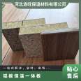 Luowang core material rock wool solid hard mechanism compressive strength 70MPa color aluminum plate insulation integrated board