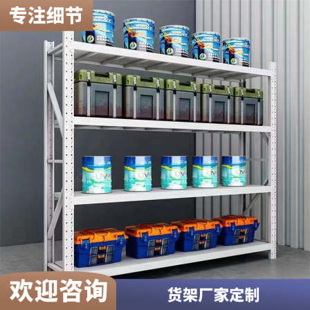 Logistics warehouse pallet shelves, thickened crossbeam storage racks, warehouse shelves, supplied by manufacturers