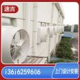 Industrial fan Exhaust fan Explosion proof smoke exhaust fan Ventilation and cooling spray equipment scheme for large workshop