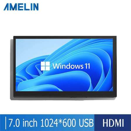 7-inch LCD module capacitive touch display with HDMI screen driver board IPS full view raspberry pie panel