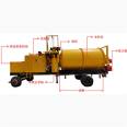 Small asphalt mixer for highway use. The mixture mixer is easy to operate and widely used