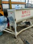 Flour powder spiral belt mixer, dry starch horizontal mixer, mixing with shaft