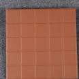 Absorbent brick, red floor tile, construction site, courtyard, red cylinder tile, flat floor tile