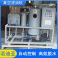 Efficient Vacuum Demulsification Dehydration and Impurity Removal Purification for Lubricating Oil Filter