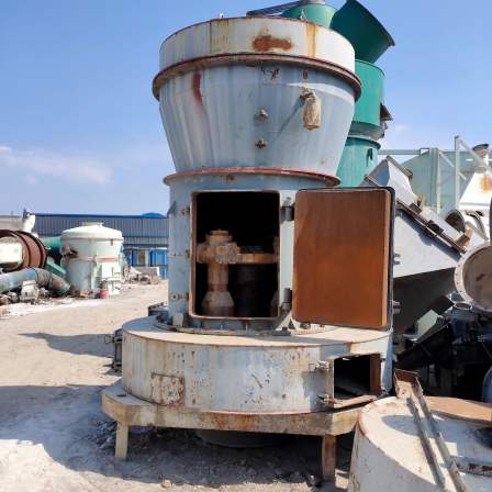 Used Huayu 5R four roller Raymond mill with a grinding ring diameter of 1300 limestone powder mill