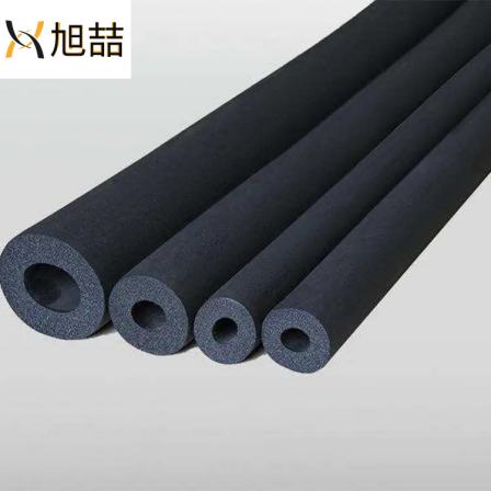 B1 grade rubber plastic pipe opening self-adhesive sound absorption and insulation rubber plastic pipe sleeve aluminum foil composite flame retardant rubber plastic insulation pipe shell