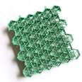 Spot high-strength 5cm plastic grass planting grid, fire passage, landscaping, flat opening, PE grass planting grid