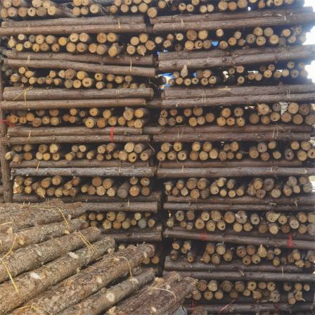 Hongyuan 1-6 meter cedar pile landscaping project uses cedar green poles