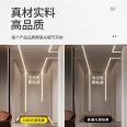 Line light concealed embedded linear aluminum groove cabinet light hard light strip light strip with exposed LED profile light groove