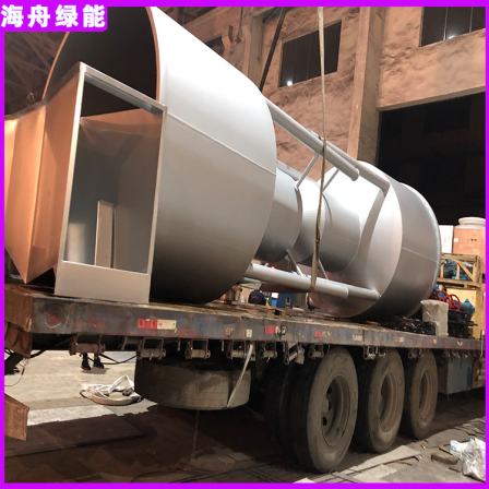 Stainless steel sewage treatment equipment solid-liquid separation sand water separator stainless steel spiral sand water separator runs smoothly, customized by Haizhou Green Energy Factory