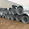 Metal steel corrugated culvert pipe, tunnel, bridge, rainwater drainage pipeline, assembly and anti-corrosion Xinboju