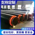 High density polyethylene polyurethane foam seamless insulation steel pipe National standard directly buried insulation spiral steel pipe