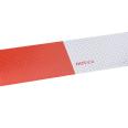 Spot Honeycomb Reflective Tape Night Road Red and White Signs Warning Car Body Reflective Film Reflective Tape